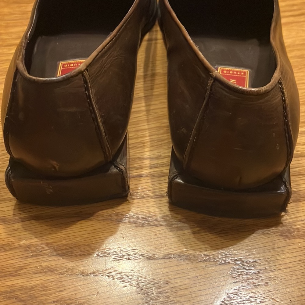 EUC Vtg Sz 11 AA (narrow) Cole Haan leather loafer shoes - Picture 3 of 10
